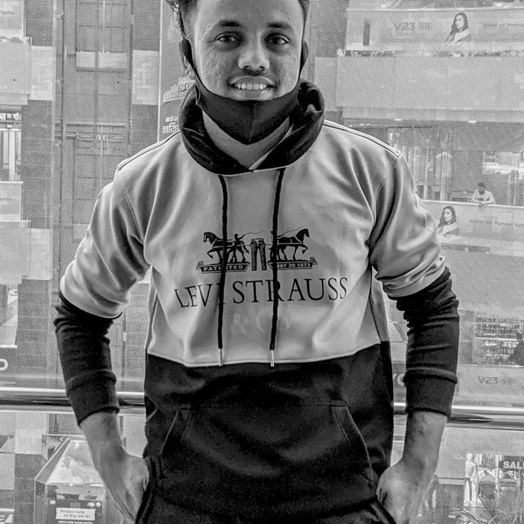 Portrait of Jordan Kim, group coordinator and fusion cooking expert